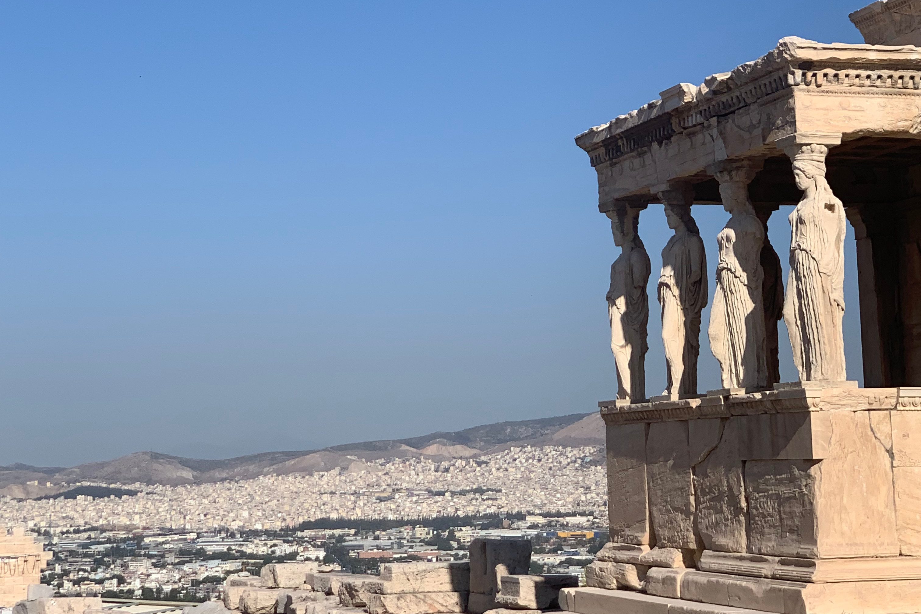 Loggia delle Cariatidi Atene