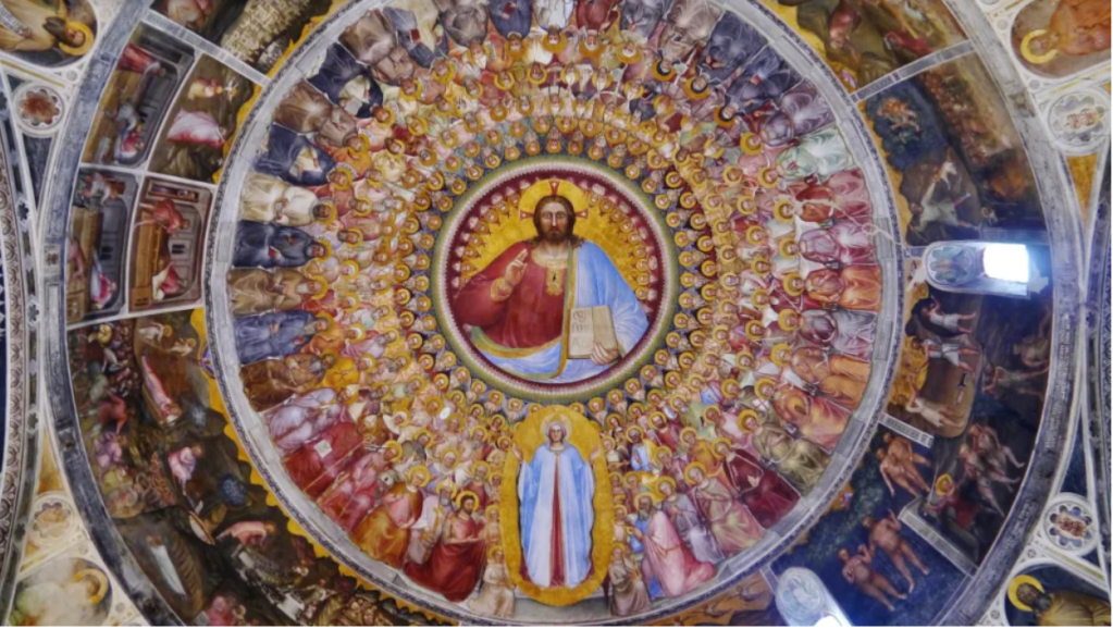 Giusto de' Menabuoi, Dome of the Baptistery of Padua, detail, 1375–1378.